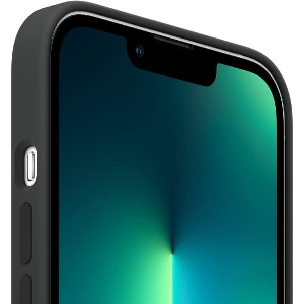 Midnight Silicone Case for iPhone 13 Pro Max, Compatible with MagSafe, Shockproof Soft Liquid Silicone V1250-QLSC041-SJK-02