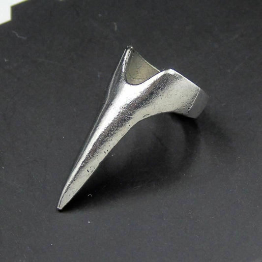 House Of Dasein Rings Silver Gold Scratch Claws Sensory Play Bdsm Kink Fetish - Antique Silver Plated V1257-15198543609922