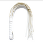 House Of Dasein 45Cm Black White Red Flogger Bdsm Impact Play Toy - White - 45Cm V1257-15198776623170
