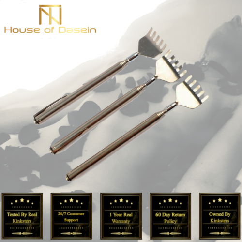 House Of Dasein Sensory Rake Stainless Steel Clit Tickler Bondage Kink Bdsm Fetish Restraints - Skin V1257-15198835867714