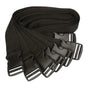 House Of Dasein 7 Piece Full Body Bondage Kit Nylon Restraints Fetish - Black V1257-15332582457410
