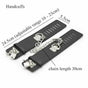 House Of Dasein Locking Wrist Ankle Cuffs Bondage Fetish Restraints - Black - Handcuffs V1257-15344951525442