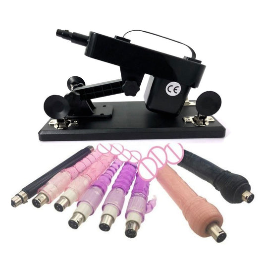 House Of Dasein A2 Automatic Sex Machine 7 Dildos Thrusting Gun Anal Masturbation - Package A V1257-15360270237762
