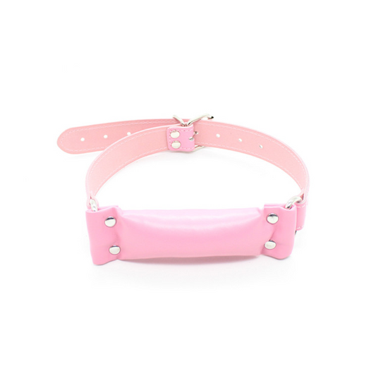 House Of Dasein Black Pink Bit Pet Play Pony Horse Puppy Mouth Gag Bondage Bdsm Restraints - Pink V1257-15360286785602