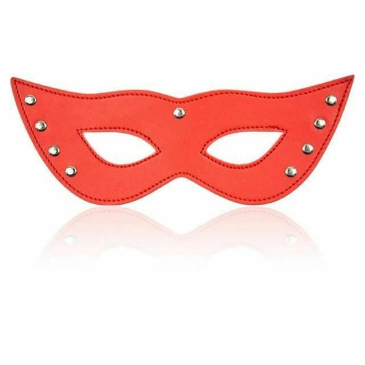 House Of Dasein Black Red Cosplay Bondage Mask Fetish Restraints - Red V1257-15368888188994