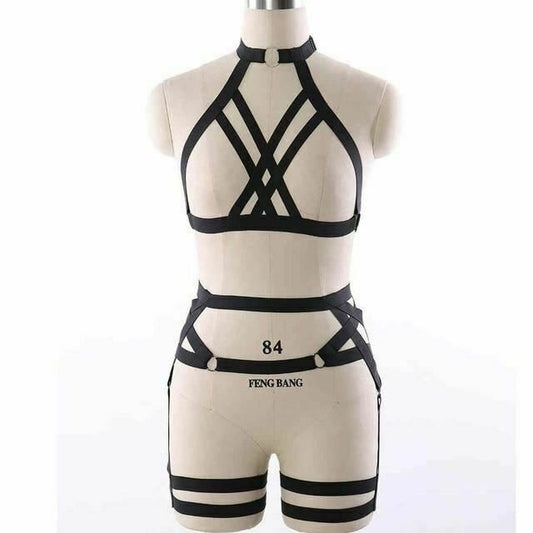 House Of Dasein Body Harness Women Lingerie Bondage Fetish Kink Restraints - O0190 P0129 V1257-15368892973122