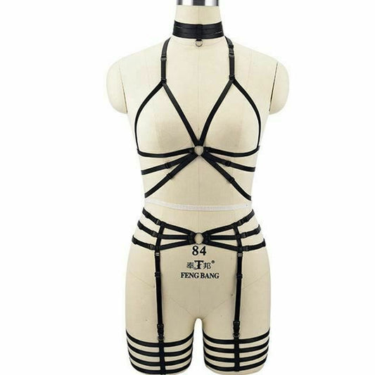 House Of Dasein Body Harness Women Lingerie Bondage Fetish Kink Restraints - N0102 O0495 P0187 V1257-15368893661250