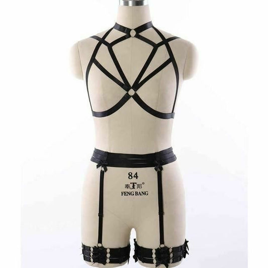 House Of Dasein Body Harness Women Lingerie Bondage Fetish Kink Restraints - O0323 P0131 V1257-15368893923394