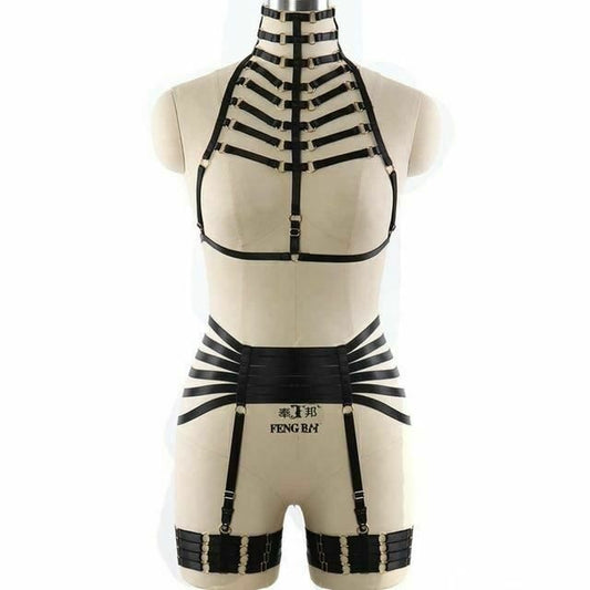 House Of Dasein Body Harness Women Lingerie Bondage Fetish Kink Restraints - N0126 O0439 P0182 V1257-15368894120002