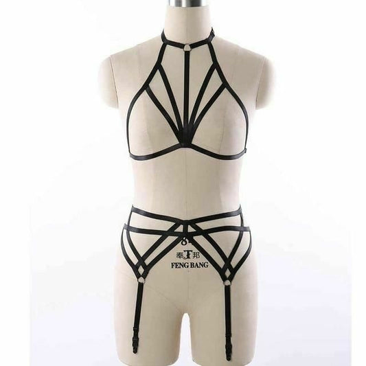 House Of Dasein Body Harness Women Lingerie Bondage Fetish Kink Restraints - N0116 O0550 L0022 V1257-15368894185538