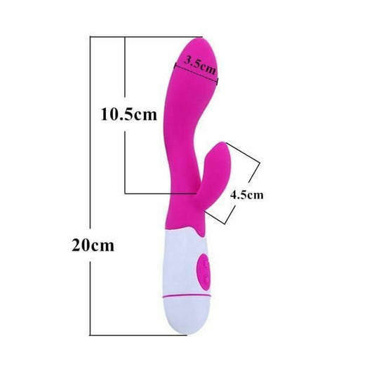 House Of Dasein Pink G Spot Rabbit Vibrator Silicone Massager 4 Styles - Pink - Type B V1257-15368979742786