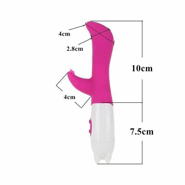 House Of Dasein Pink G Spot Rabbit Vibrator Silicone Massager 4 Styles - Pink - Type C V1257-15368979775554