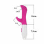 House Of Dasein Pink G Spot Rabbit Vibrator Silicone Massager 4 Styles - Pink - Type C V1257-15368979775554