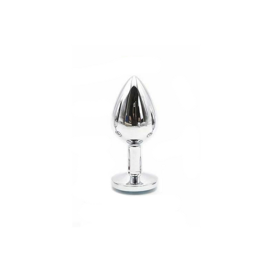 House Of Dasein Crystal Jewel Stainless Steel Anal Plugs Small Medium Large - Medium V1257-15369016836162