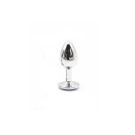 House Of Dasein Crystal Jewel Stainless Steel Anal Plugs Small Medium Large - Small V1257-15369016901698