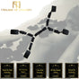 House Of Dasein Under Bed Restraint System Bondage Kink Bdsm Fetish - Black V1257-15369048031298