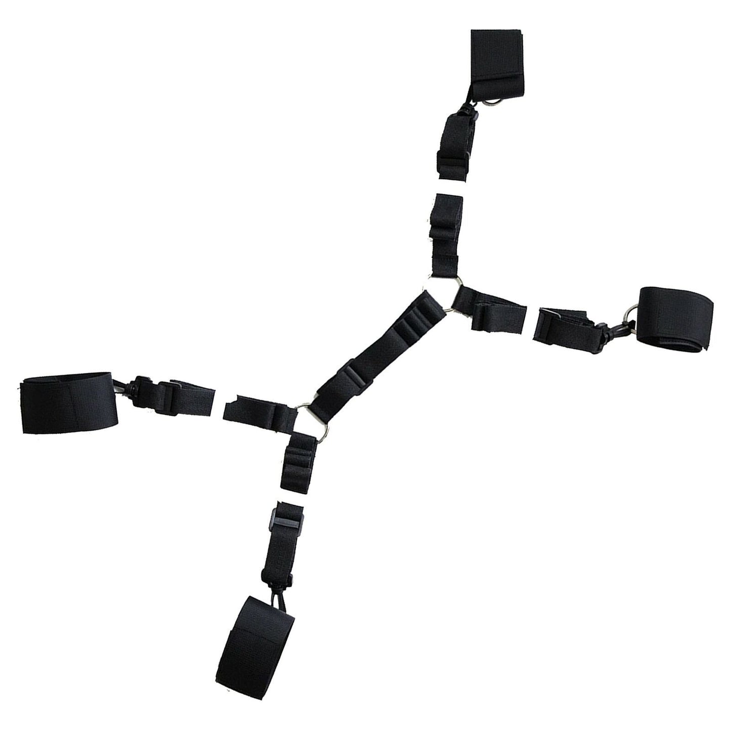 House Of Dasein Under Bed Restraint System Bondage Kink Bdsm Fetish - Black V1257-15369048031298