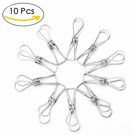 House Of Dasein Stainless Steel Clothes Pegs Nipple Clamps Breast Play Bondage Bdsm Restraints - Silver V1257-15461259771970