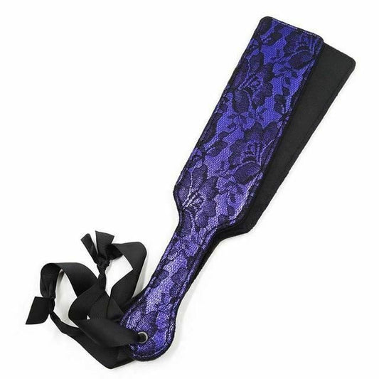 House Of Dasein Floral Spanking Paddle Bondage Kink Fetish - Purple - Narrow Paddle V1257-15472215359554