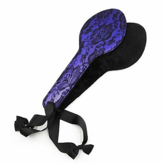 House Of Dasein Floral Spanking Paddle Bondage Kink Fetish - Purple - Round Paddle V1257-15472215457858