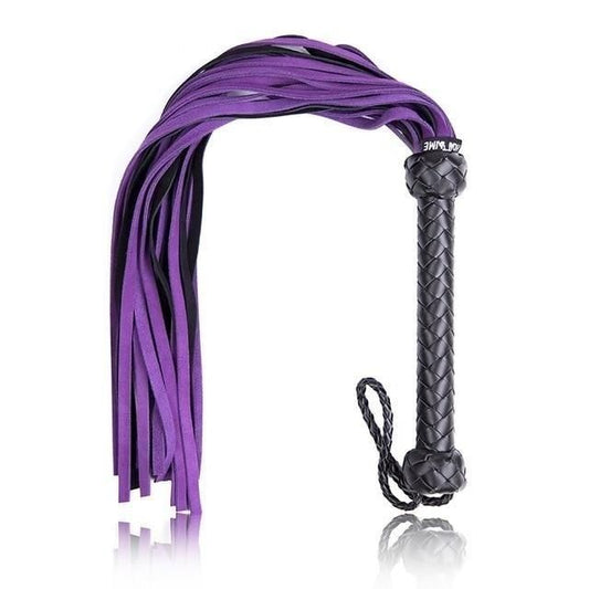 House Of Dasein Purple Flogger Spanking Whip Impact Play Bondage Kink Fetish - Purple V1257-15472256024642