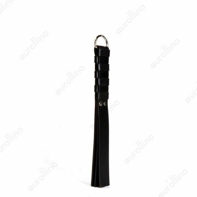 House Of Dasein Three Layer Leather Spanking Strap Impact Toy Bondage Bdsm Restraint - Black V1257-15472256057410
