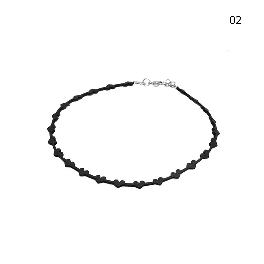 House Of Dasein Bdsm Day Collar Choker Necklace Slave Play Bondage Fetish - Black - Style 2 V1257-15472348659778