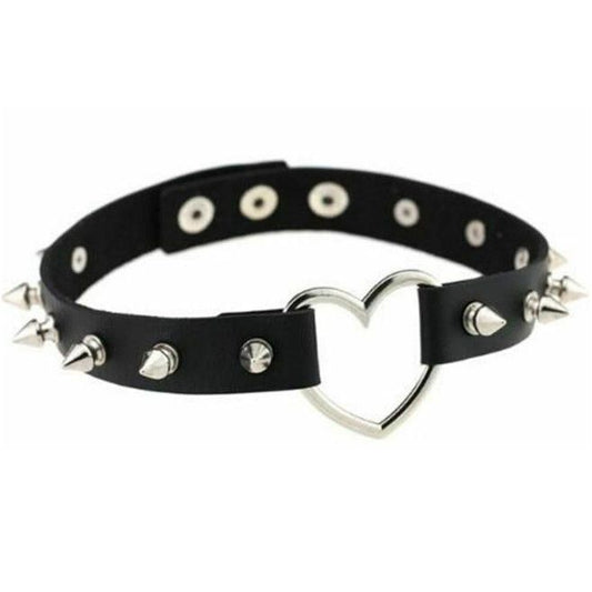 House Of Dasein Black Collar Choker Slave Submissive Bondage Kink Fetish Restraint - Black - As Picture 1 V1257-15539460997186