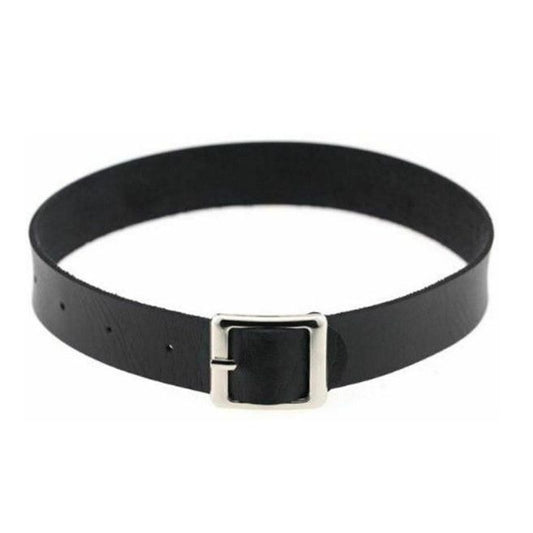 House Of Dasein Black Collar Choker Slave Submissive Bondage Kink Fetish Restraint - Black - As Picture 3 V1257-15539461062722
