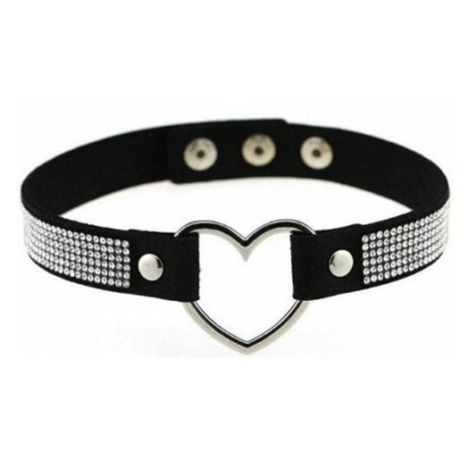 House Of Dasein Black Collar Choker Slave Submissive Bondage Kink Fetish Restraint - Black - As Picture 4 V1257-15539461095490
