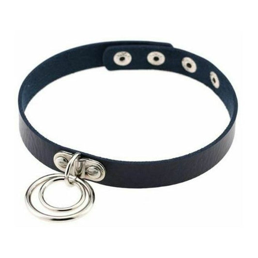 House Of Dasein Black Collar Choker Slave Submissive Bondage Kink Fetish Restraint - Black - As Picture 5 V1257-15539461128258
