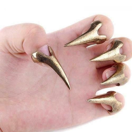 House Of Dasein 5 Claw Rings Bronze Silver Sensory Scratch Play Bondage Kink Bdsm Fetish - Bronze V1257-15539464077378