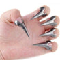 House Of Dasein 5 Claw Rings Bronze Silver Sensory Scratch Play Bondage Kink Bdsm Fetish - Silver V1257-15539464110146