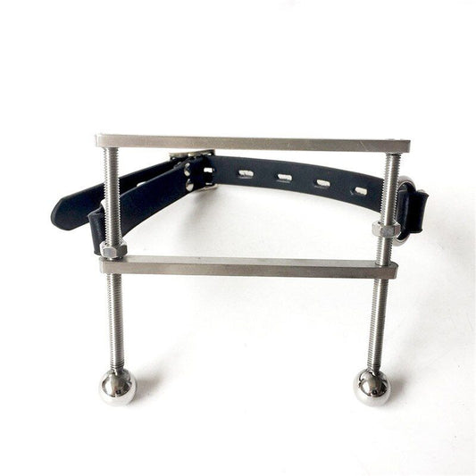 House Of Dasein Metal Open Mouth Gag Tongue Flail Bdsm Bondage Restraints - Black V1257-15539537641538