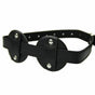 House Of Dasein Leather Blindfold Eye Mask Bdsm Bondage Restraint - Black Circles V1257-15604120944706