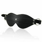 House Of Dasein Leather Blindfold Eye Mask Bdsm Bondage Restraint - Black With Rings V1257-15604120977474