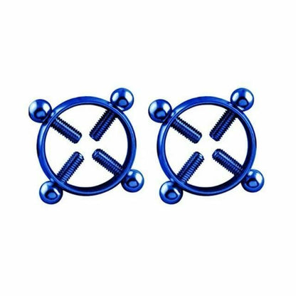 House Of Dasein Small Nipple Clamps 6 Colours Bondage Restraints - Sky Blue V1257-15604121043010