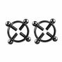 House Of Dasein Small Nipple Clamps 6 Colours Bondage Restraints - Black V1257-15604121174082