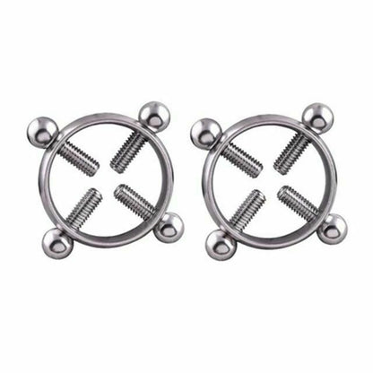 House Of Dasein Small Nipple Clamps 6 Colours Bondage Restraints - Silver V1257-15604121239618