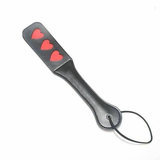 House Of Dasein Spanking Paddle Impact Play Slave Bondage Kink Bdsm Fetish Restraints - Red - A Heart V1257-15615720849474