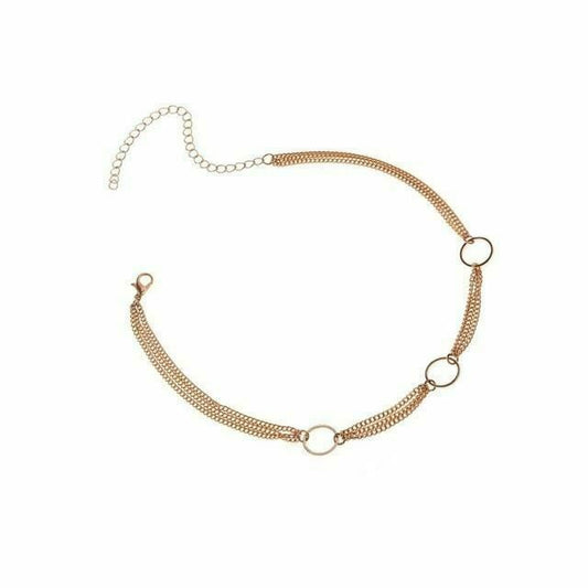 House Of Dasein Discreet Bdsm Choker Necklace Submissive Bondage Kink Fetish - Gold V1257-15821854703682