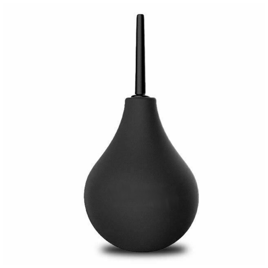 House Of Dasein Anal Washer Nozzle Pump Vaginal Shower Butt Plug Sex Toys Douche Enema - Black - 225Ml - An022 V1257-15853277085762