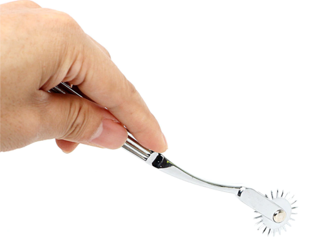 House Of Dasein Spindle Nipple Roller Metal Wartenberg Wheel Bdsm Bondage - Red V1257-15895711711298