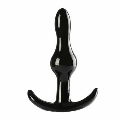 House Of Dasein Silicone Anal Dildo Butt Plug Set Bdsm Training Fetish - Black Shiny - 8.5Cm V1257-15926911369282