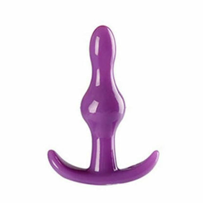 House Of Dasein Silicone Anal Dildo Butt Plug Set Bdsm Training Fetish - Purple - 8.5Cm V1257-15926911402050