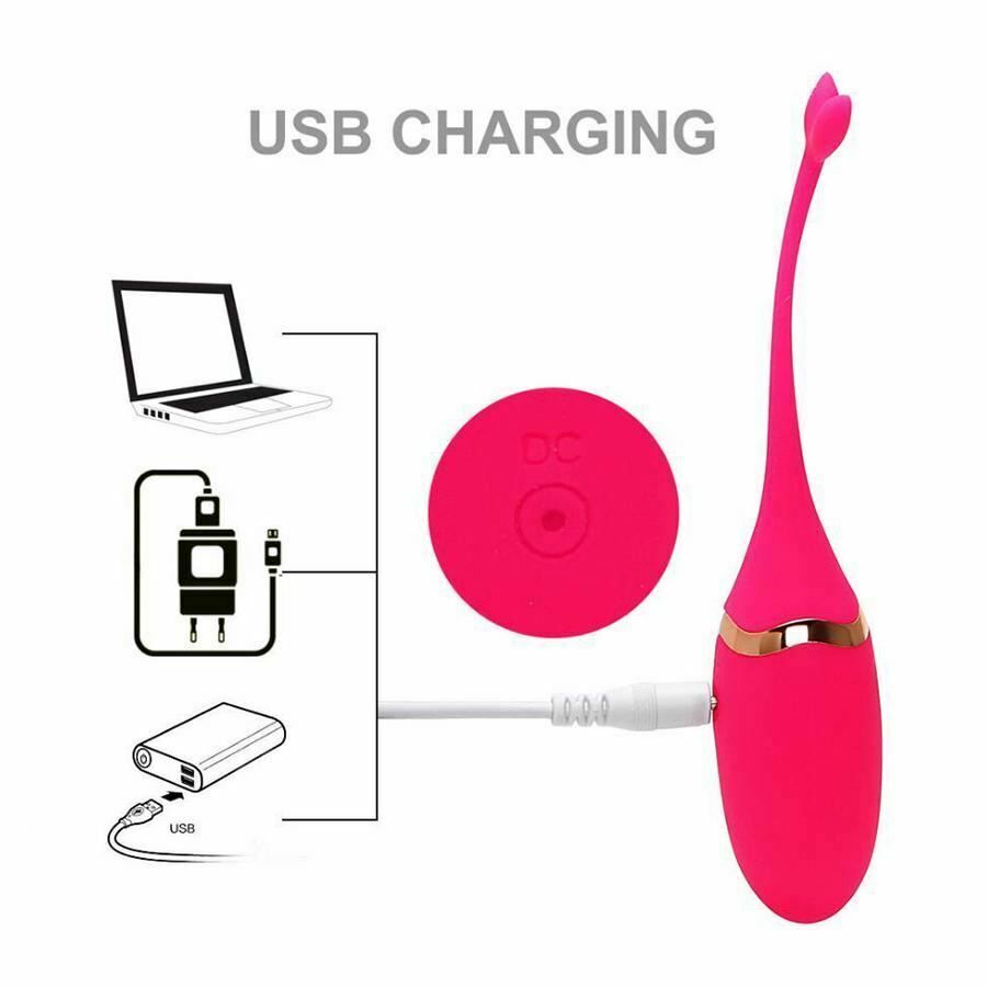 House Of Dasein Whale Vibrator Remote Usb Rechargeable G-Spot Stimulation - Purple V1257-15988459044930