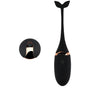 House Of Dasein Whale Vibrator Remote Usb Rechargeable G-Spot Stimulation - Black V1257-15988459077698