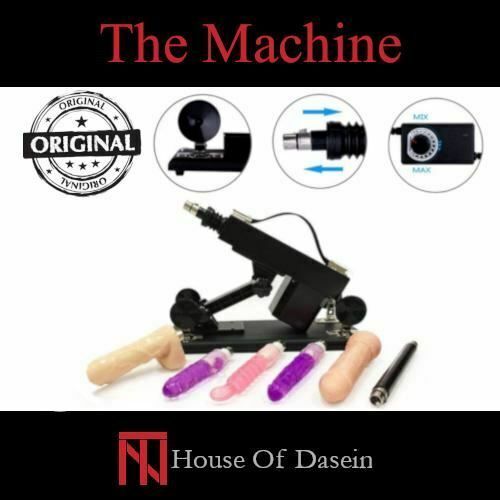 House Of Dasein Automatic Sex Machine Plus Choose Your Own Attachments Dildos / Vibrator - Machine + 2S 2M 2H V1257-16015398010946