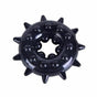 House Of Dasein Bdsm Silicone Cock Ring Snowflake Shape Ejaculation Delay Black Pink Blue Purple - Black V1257-16062490804290