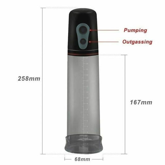 House Of Dasein Penis Pump Manual Or Electric Vacuum Cock Enlargement Bdsm - Clear - Electric V1257-16143091269698
